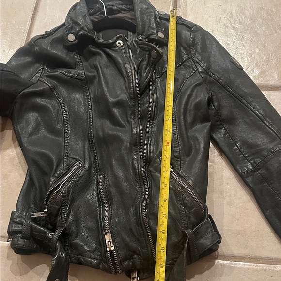 Moto Jacket- Lamb Skin Leather - Picture 15 of 16